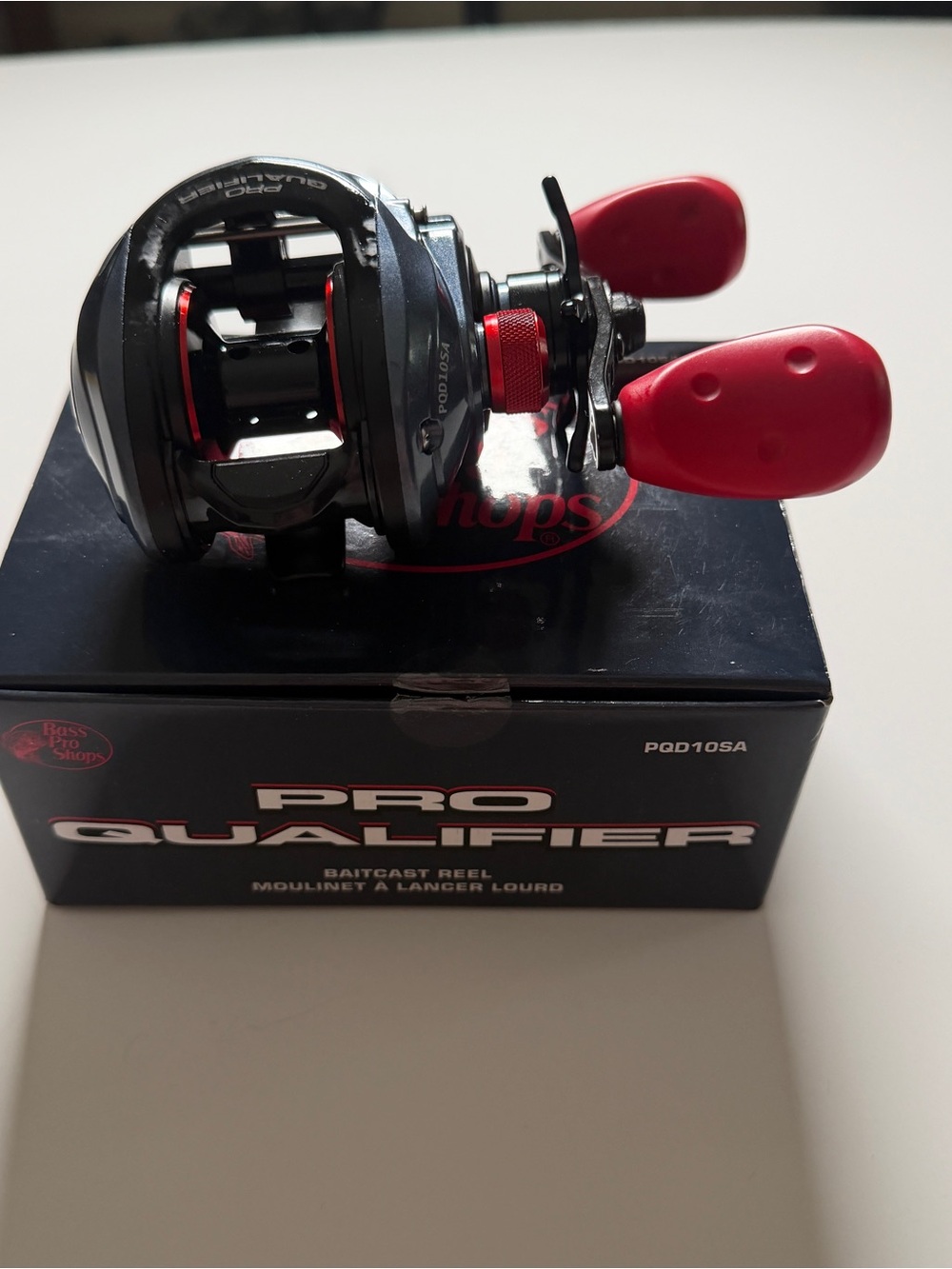 Bass Pro Shops Pro Qualifier PQD10SA Baitcast Reel 5.6:1 Gear Ratio Black